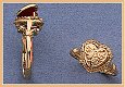 14K GOLD LOCKET RING